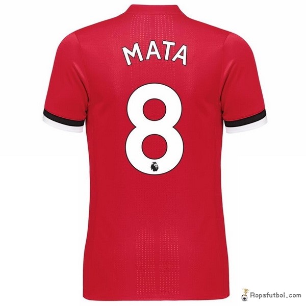 Camiseta Manchester United Replica Primera Ropa Mata 2017/18
